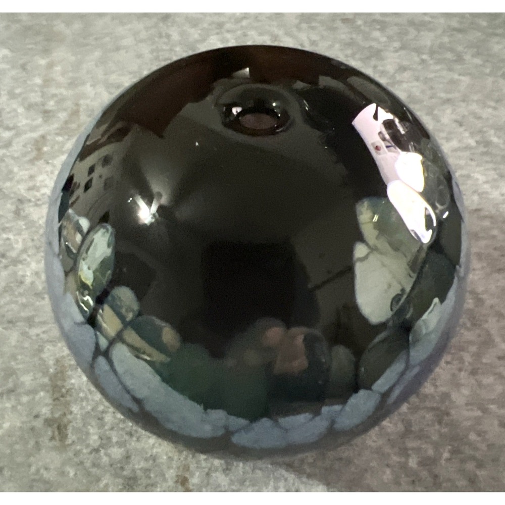 Signed Cindy Meyers Art Glass Hand Blown Fused single bud Vase